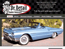 Tablet Screenshot of drdetailsd.com